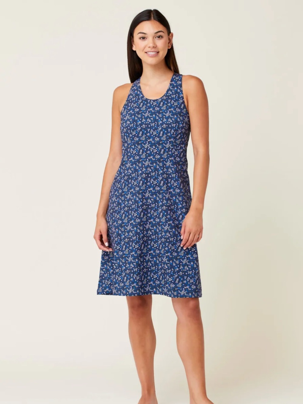 Krimson Klover Piper Navy Blue Midnight Floral Dress